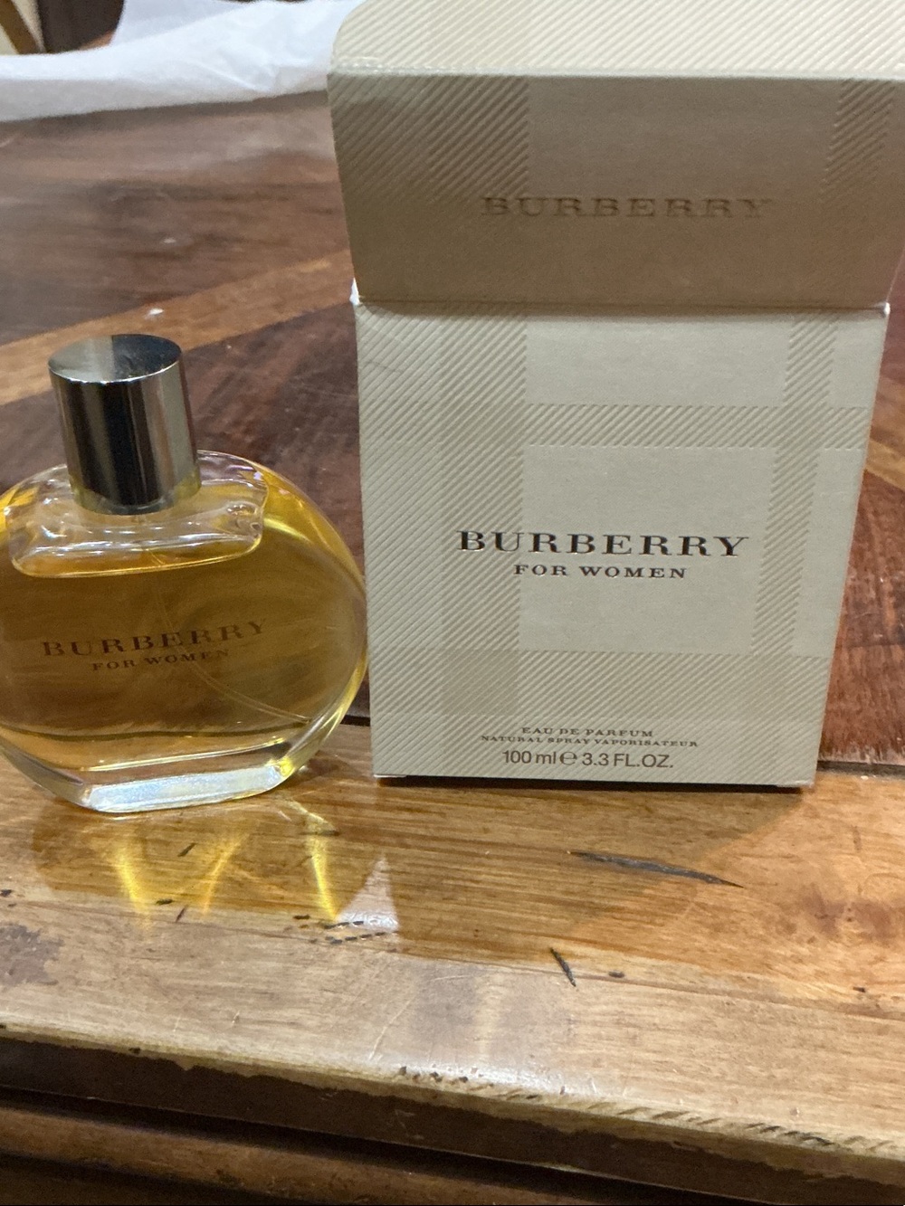 Free shipping - Burberry for Women Eau De Parfum Perfume 3.3 Fl. oz 100ml